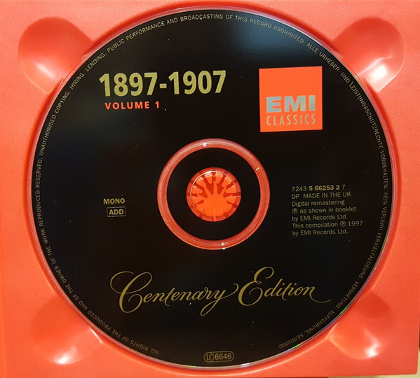 télécharger l'album Various - Centenary Edition 1897 1997 100 Years Of Great Music