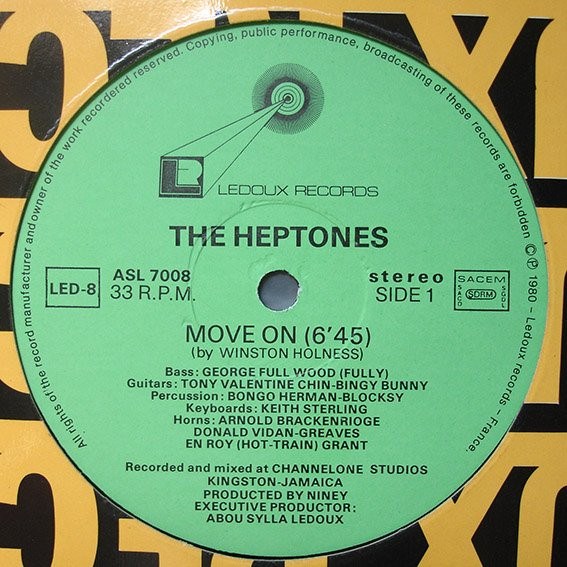 Heptones – Move On (1980, Vinyl) - Discogs