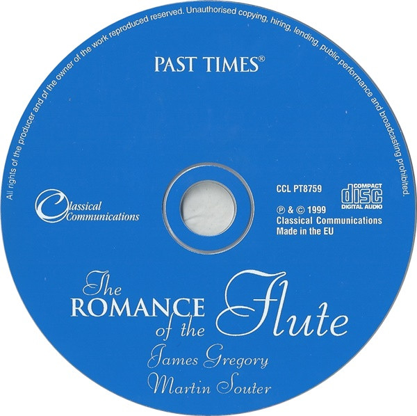 last ned album James Gregory , Martin Souter - The Romance Of The Flute