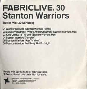 Stanton Warriors - FabricLive. 30 (Radio Mix) album cover