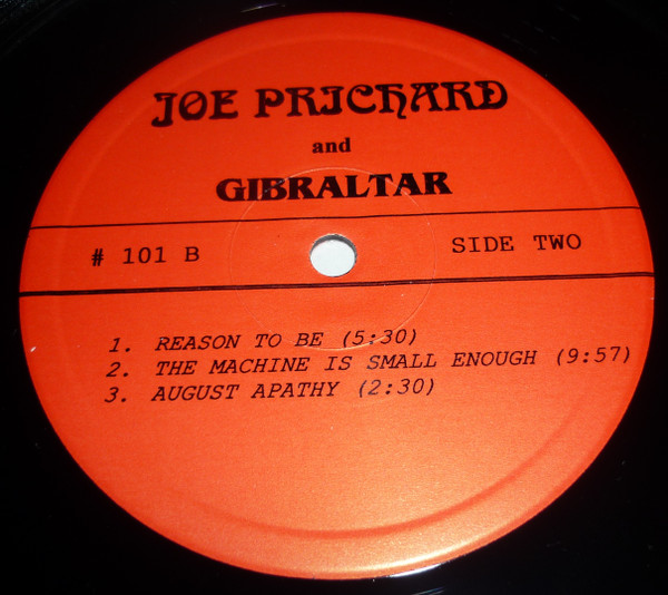 lataa albumi Joe Prichard And Gibraltar - Joe Prichard And Gibraltar