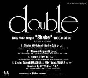 Double – Shake (1999, CD) - Discogs