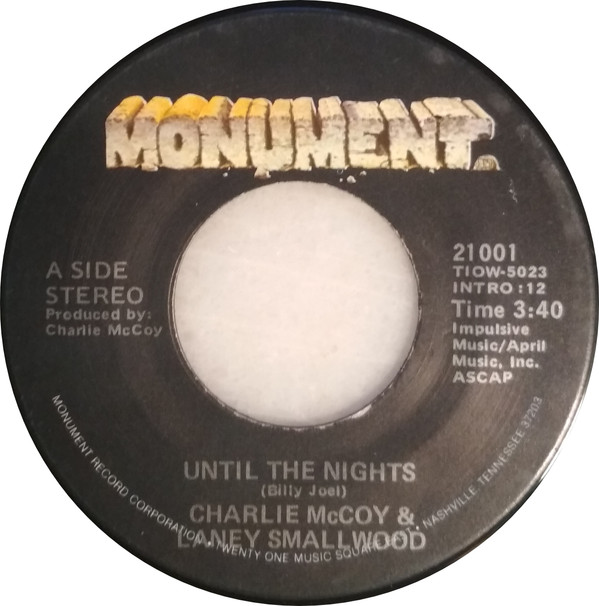 last ned album Charlie McCoy, Laney Smallwood - Until The Nights