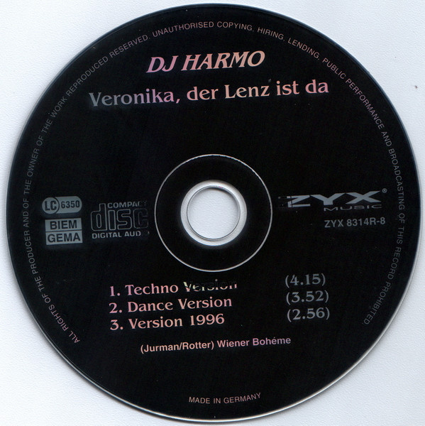 last ned album DJ Harmo - Veronika Der Lenz Ist Da