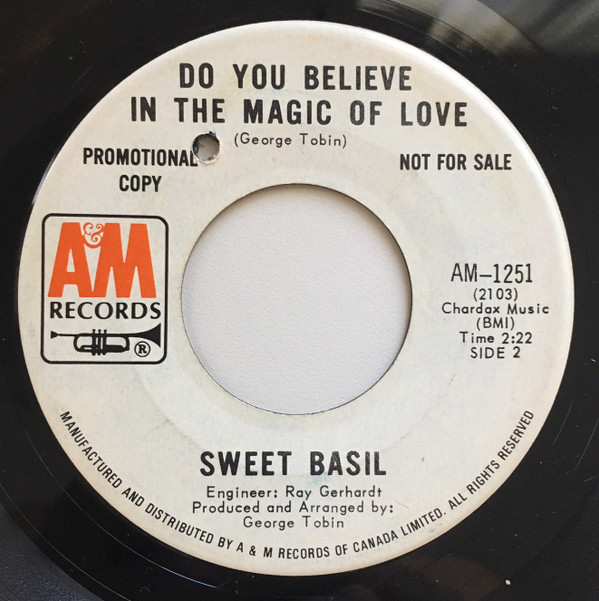télécharger l'album Sweet Basil - Where Theres Love Theres Sunshine Do You Believe In The Magic Of Love