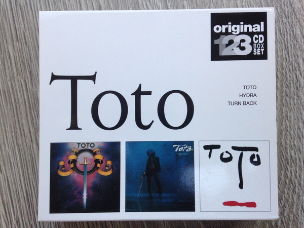 Toto – Toto Vol 1 123 CD Box Set / Toto / Turn Back / Hydra (1992