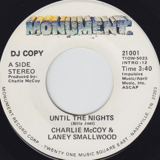 Album herunterladen Charlie McCoy, Laney Smallwood - Until The Nights