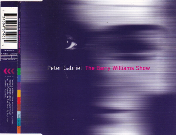 Peter Gabriel - The Barry Williams Show | Real World Records (PGSCD13) - 2