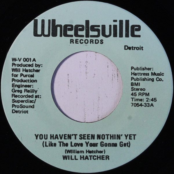 Will Hatcher – You Haven't Seen Nothing Yet (Like The Love Your