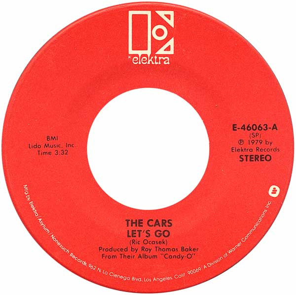 The Cars Let s Go 1979 SP Vinyl Discogs