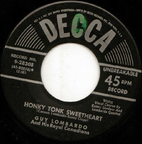 baixar álbum Guy Lombardo And His Royal Canadians - Honky Tonk Sweetheart Wish You Were Here