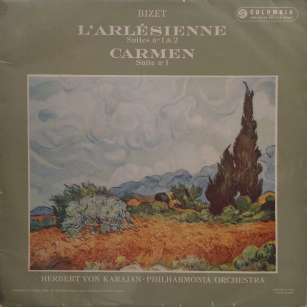 Bizet, Herbert Von Karajan, Philharmonia Orchestra – L'Arlésienne