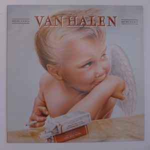 33 LP vinyl record, van halen, 1984, rare error cover!, 1983 wb, f/g cond