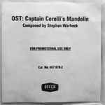 Cover of OST: Captain Corelli's Mandolin, 2001, CDr