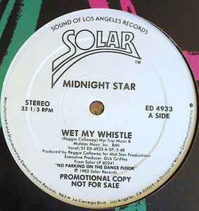 Midnight Star - Wet My Whistle album cover