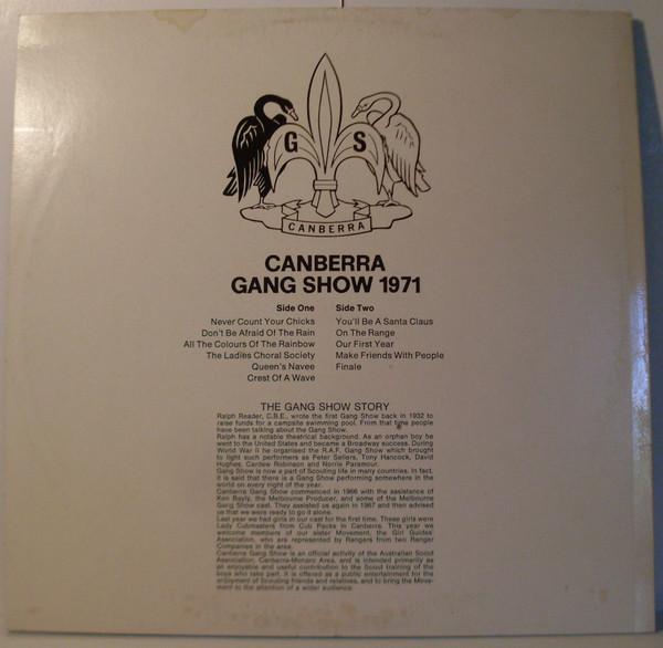 descargar álbum Cast Of Canberra Gang Show - Canberra Monaro Area 1971 Gang Show