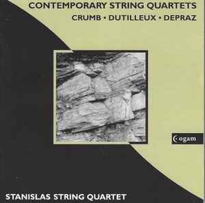 George Crumb - Contemporary String Quartets album cover