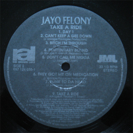 Jayo Felony Discography