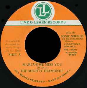 The Mighty Diamonds - Marcus We Miss You album cover