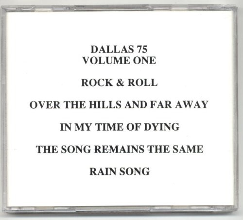 Led Zeppelin – Dallas 75 Volume 1 & 2 (1989, CD) - Discogs