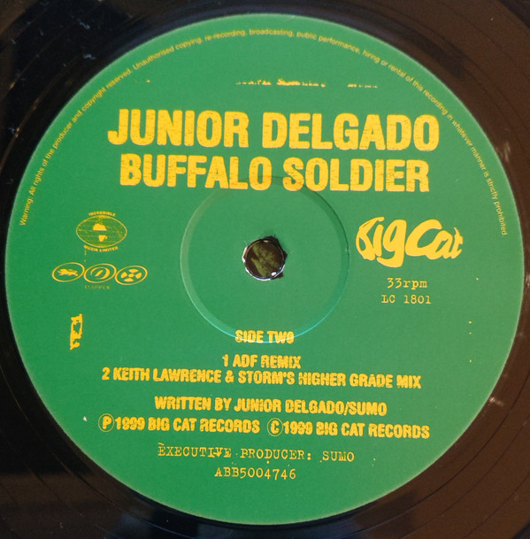 last ned album Junior Delgado Featuring Jungle Brothers - Buffalo Soldier