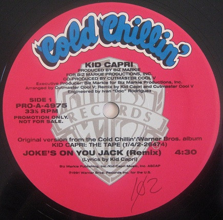 Kid Capri – Joke's On You Jack (2001, Vinyl) - Discogs