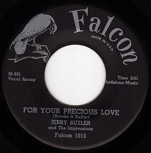 Jerry Butler And The Impressions – For Your Precious Love / Sweet Was The  Wine (1958, Vinyl) - Discogs