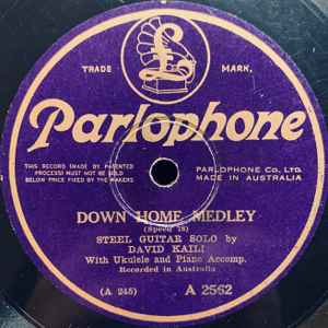 David Kaili - Down Home Medley / Hawaiian Hotel album cover
