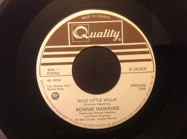 lataa albumi Ronnie Hawkins - Johnny B Goode Wild Little Willie