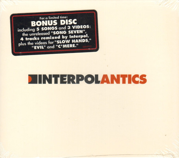 Interpol – Antics (2005, Slipcase, CD) Discogs
