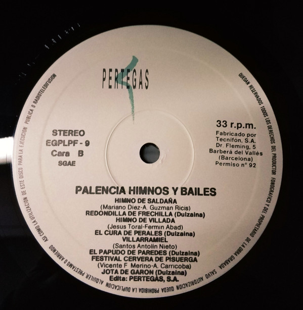 Album herunterladen Various - Palencia Himnos Y Bailes