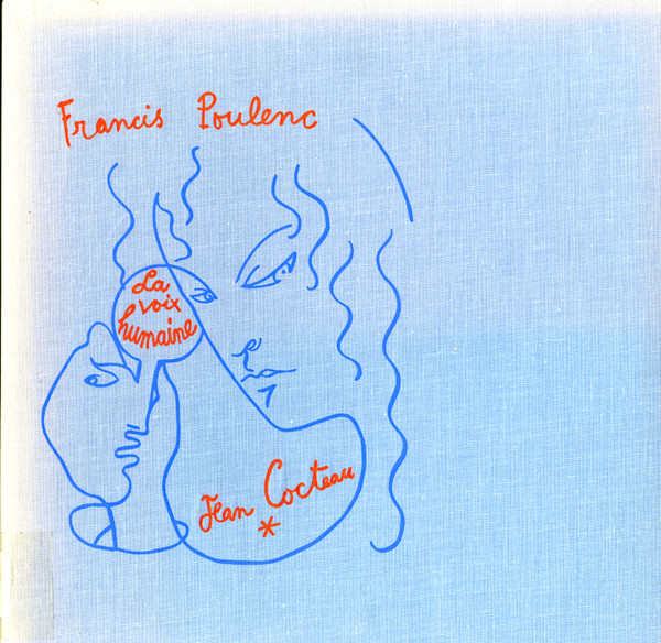 Francis Poulenc, Jean Cocteau – La Voix Humaine (1960, Vinyl ...