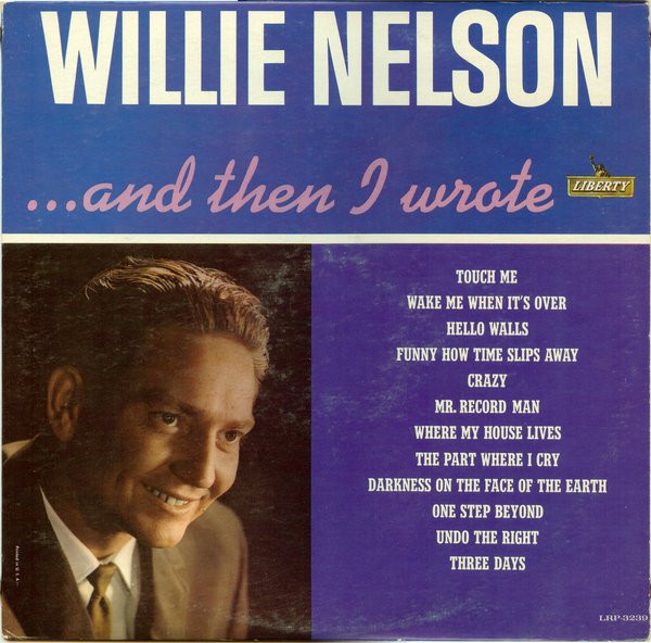 Willie Nelson – And Then I Wrote (1962, Vinyl) - Discogs