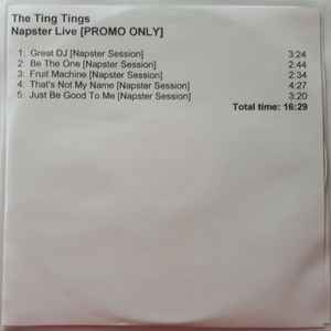 The Ting Tings - Napster Live album cover