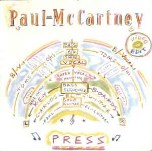 Paul McCartney - Press (Video Edit) album cover