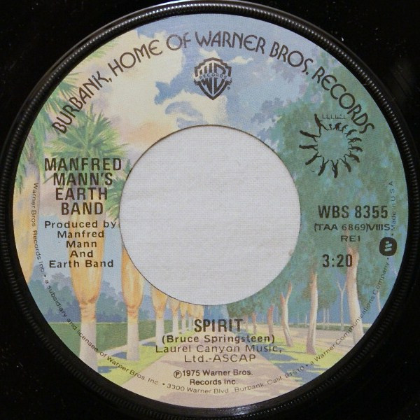 Manfred Mann's Earth Band – Spirits In The Night (1977, Vinyl