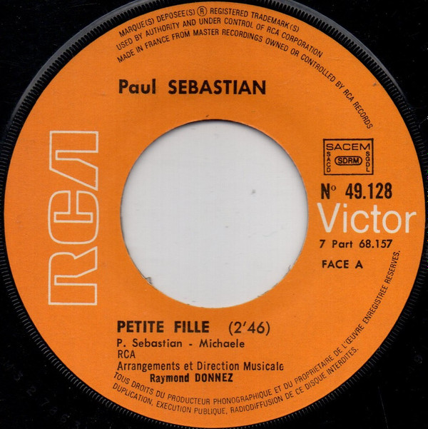télécharger l'album Paul Sebastian - Petite fille