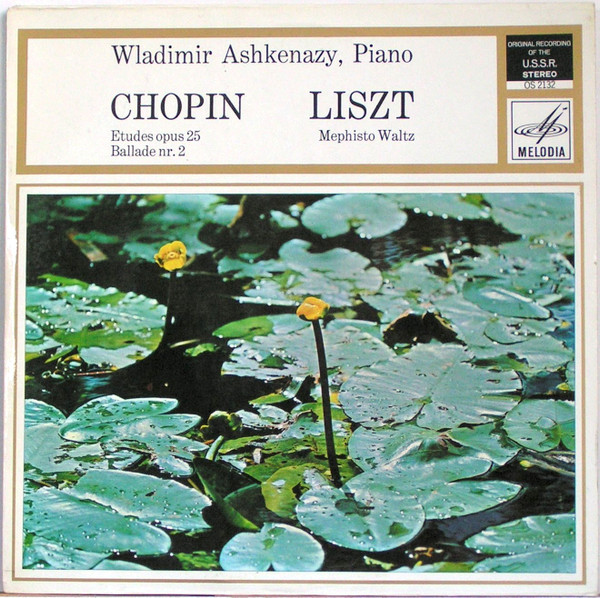 Album herunterladen Vladimir Ashkenazy - Chopin Liszt