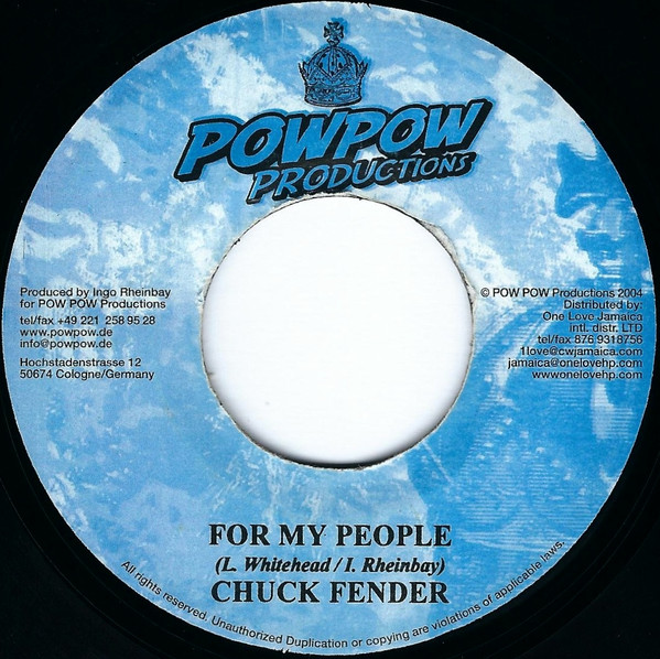 Chuck Fender – For My People (2004, Vinyl) - Discogs