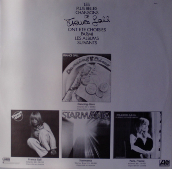 France Gall – Les Plus Belles Chansons De France Gall (Vinyl) - Discogs