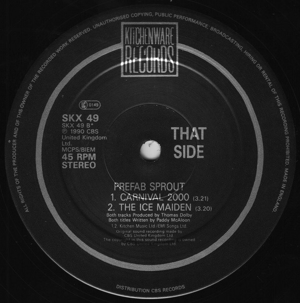 last ned album Prefab Sprout - Jordan The EP