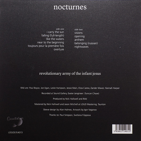 The Revolutionary Army Of The Infant Jesus - Nocturnes | Occultation Recordings (LOGOS7E4073) - 3