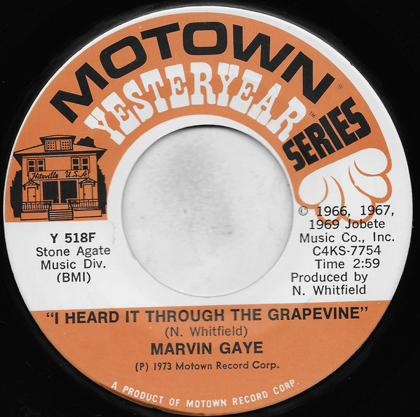 Marvin Gaye-I Heard It Through The Grapevine