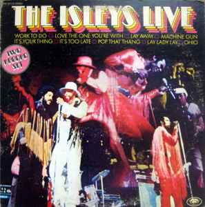 The Isley Brothers - The Isleys Live album cover