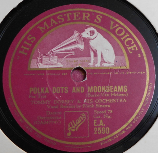 lataa albumi Tommy Dorsey & His Orchestra - Polka Dots And Moonbeams Imagination