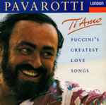 Cover of Ti Amo - Puccini's Greatest Love Songs, , CD