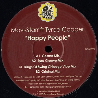 Movi-Starr Ft Tyree Cooper - Happy People | Releases | Discogs
