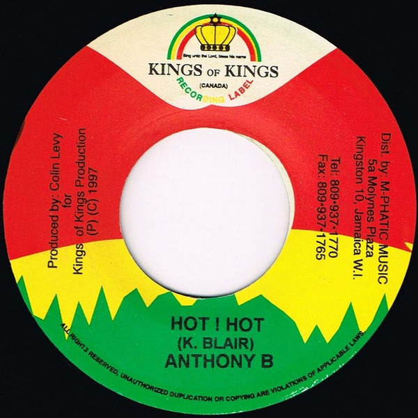 descargar álbum Anthony B - Hot Hot