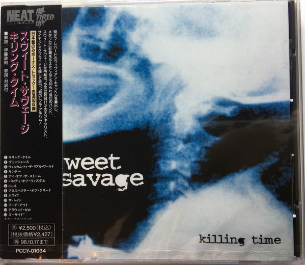 Sweet Savage – Killing Time (1996, CD) - Discogs