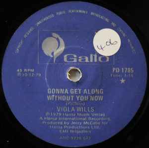 Viola Wills – Gonna Get Along Without You Now (1979, Vinyl) - Discogs